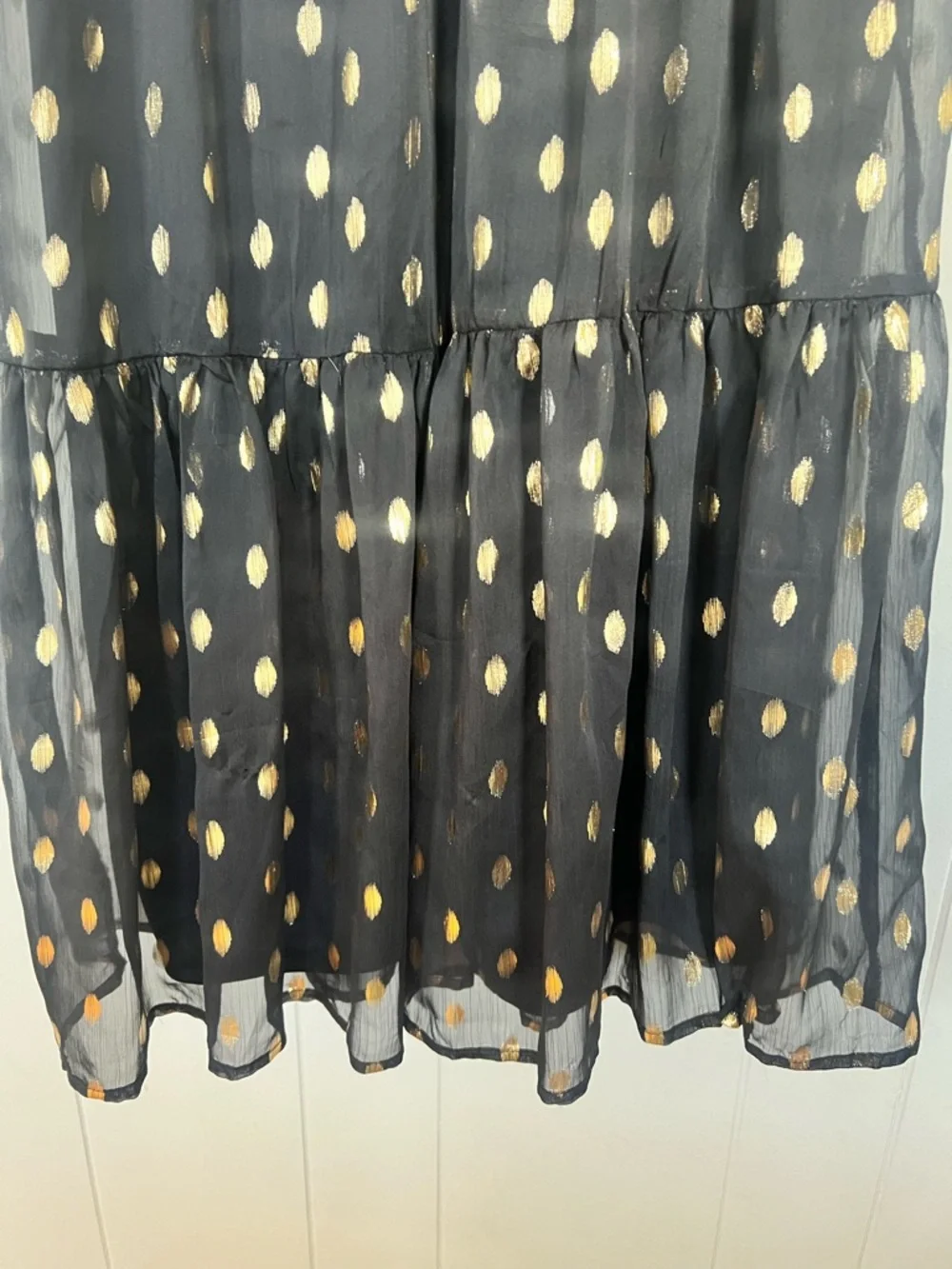 Lulus Black and Gold Dress - Picture 10 of 10